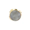 Sormus, BOHM PARIS | Bague Eponine dorée avec labradorite