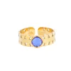 Sormus, BOHM PARIS | Bague Ghita -sinikivinen kristallisormus