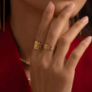 Sormus, BOHM PARIS | Bague Lockie Jaheim -sormus maskotille