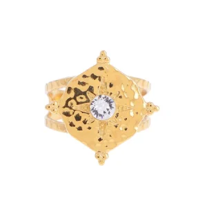 Sormus, BOHM PARIS | Bague Loulita avec cristal clair