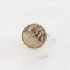 Sormus, BOHM PARIS | Bague Maxine -maisema jaspis/kulta