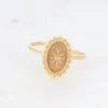 Sormus, BOHM PARIS | Bague Malina -dorée avec pierre de soleil
