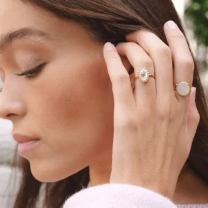 Sormus, BOHM PARIS | Bague Malina -dorée avec onyx