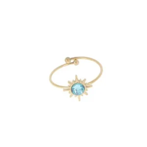 Sormus, BOHM PARIS | Bague Melany -light turqoise