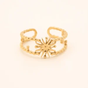 Sormus, BOHM PARIS | Bague Taiyo dorée