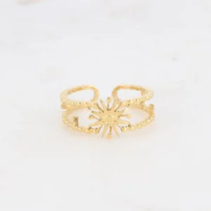 Sormus, BOHM PARIS | Bague Taiyo dorée