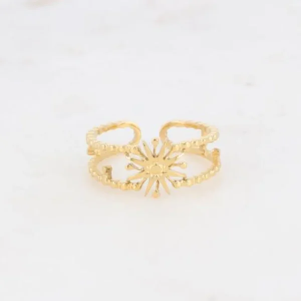 Sormus, BOHM PARIS | Bague Taiyo dorée