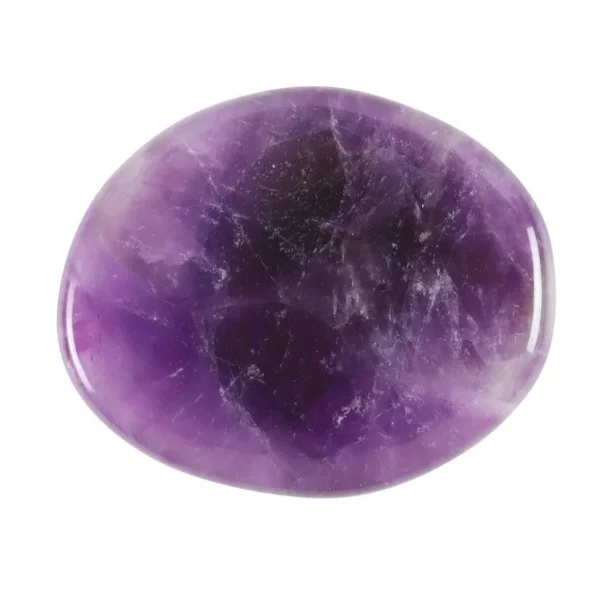 Stay Calm Amethyst -ametisti kämmenkivi "pysy tyynenä"