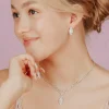 Strassikaulakoru, ROMANCE | Emily -hopeanvärinen juhlakaulakoru