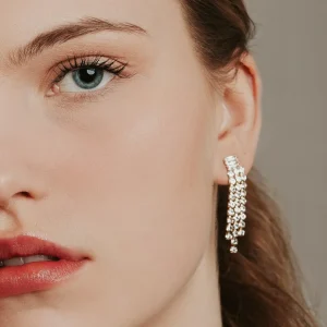Strassikorvakorut, ROMANCE | Claudette Earrings in Gold