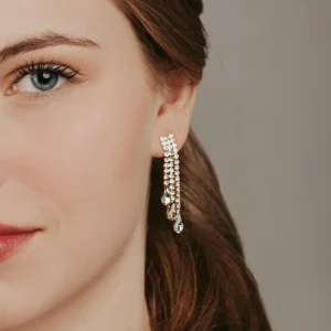Strassikorvakorut, ROMANCE | Adele Earrings in Gold