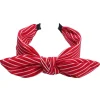 SUGAR SUGAR®, Agatha Hairband -punainen raidallinen comfy-hiuspanta