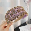 SUGAR SUGAR, Ariana Hairband -leveä laventelinsävyinen hiuspanta