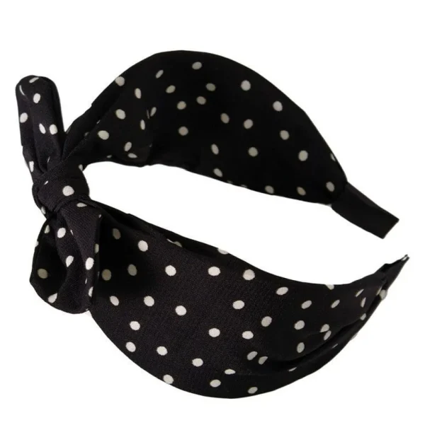 SUGAR SUGAR®, Aurelia Hairband -musta comfy-hiuspanta