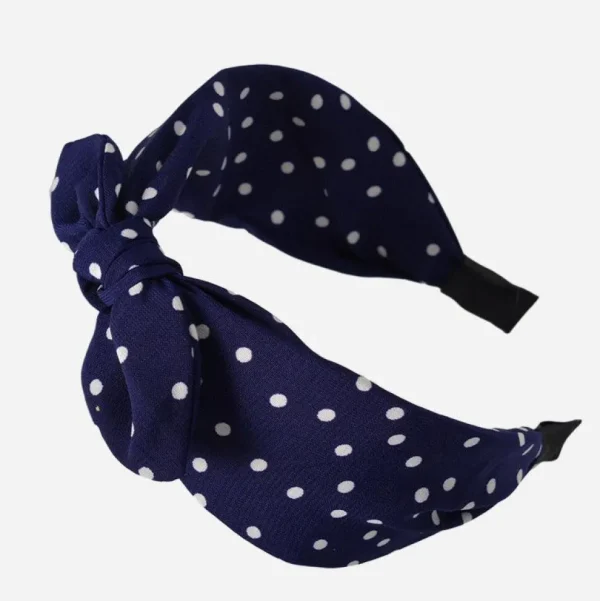 SUGAR SUGAR®, Aurelia Hairband -tummansininen comfy-hiuspanta