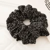 SUGAR SUGAR®, Autumn Mornings Scrunchie -musta hiusdonitsi