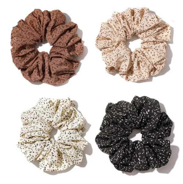 SUGAR SUGAR®, Autumn Mornings Scrunchie -ruskea hiusdonitsi