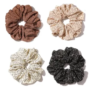 SUGAR SUGAR®, Autumn Mornings Scrunchie -valkoinen hiusdonitsi