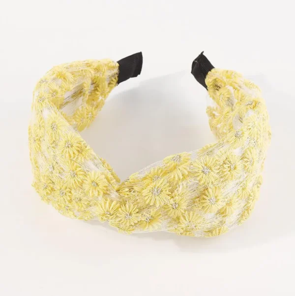 SUGAR SUGAR®, Autumn Sun Hairband -keltainen comfy -hiuspanta