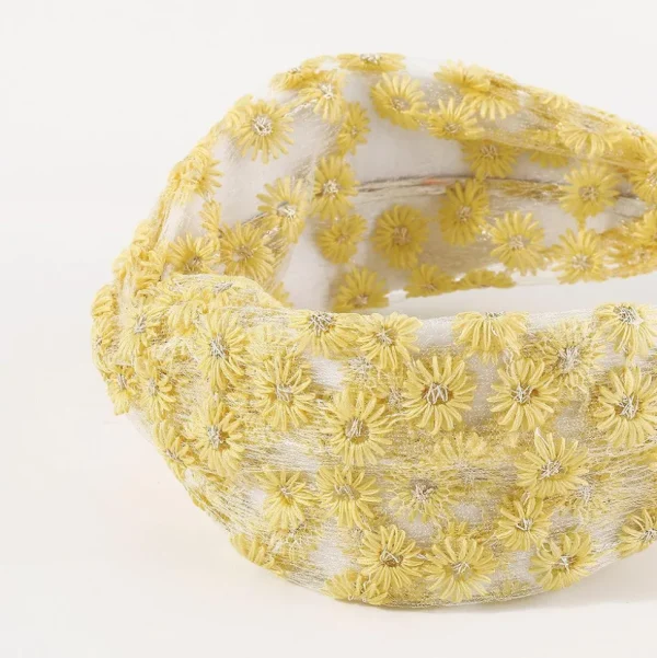 SUGAR SUGAR®, Autumn Sun Hairband -keltainen comfy -hiuspanta