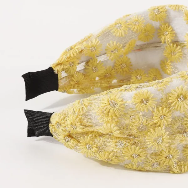SUGAR SUGAR®, Autumn Sun Hairband -keltainen comfy -hiuspanta