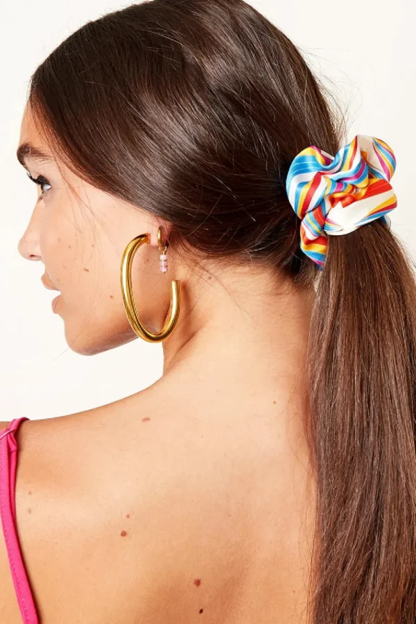 SUGAR SUGAR®, Cherise Scrunchie in Purple -monivärinen hiusdonitsi