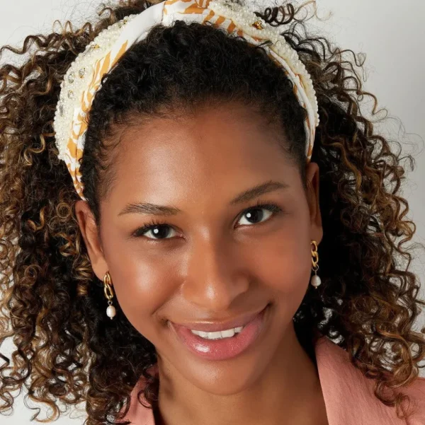 SUGAR SUGAR®, Days in Tropic Hairband -keltainen hiuspanta koristein