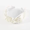 SUGAR SUGAR®, Elinore Hairband -samettinen valkoinen hiuspanta