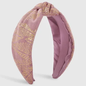SUGAR SUGAR®, Elinore Hairband -samettinen roosa hiuspanta