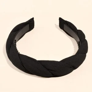 SUGAR SUGAR®, Felicia Hairband -musta topattu hiuspanta