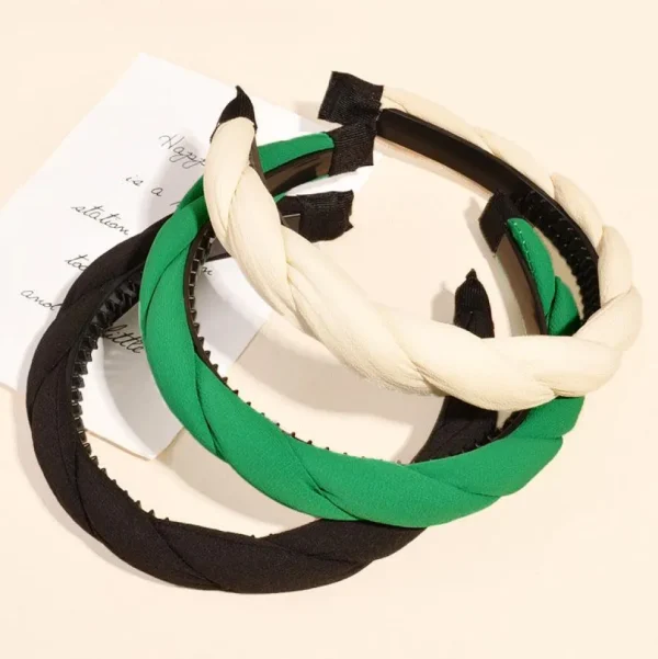 SUGAR SUGAR®, Felicia Hairband -vihreä topattu hiuspanta