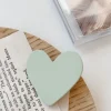 SUGAR SUGAR, Green Heart Clip -vaaleanvihreä sydänpinni