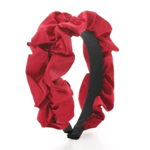 SUGAR SUGAR®, Lainey Hairband -punainen satiininen hiuspanta