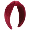 SUGAR SUGAR®, Leona Hairband -samettinen punainen hiuspanta