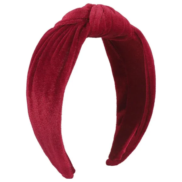 SUGAR SUGAR®, Leona Hairband -samettinen punainen hiuspanta