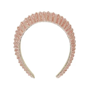 SUGAR SUGAR®, Lulu Hairband -vaaleanpunainen hiuspanta kimalluksin