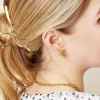 SUGAR SUGAR®, Matt Gold Curvy Clip -kullanvärinen hiusklipsi