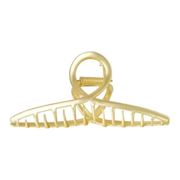 SUGAR SUGAR®, Matt Gold Curvy Clip -kullanvärinen hiusklipsi