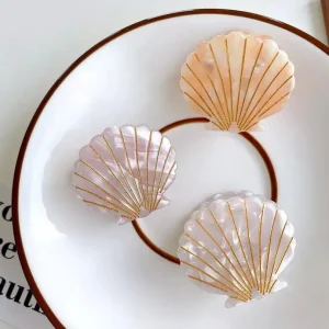 SUGAR SUGAR, Mermaid Clip -violetti simpukkahiusklipsi