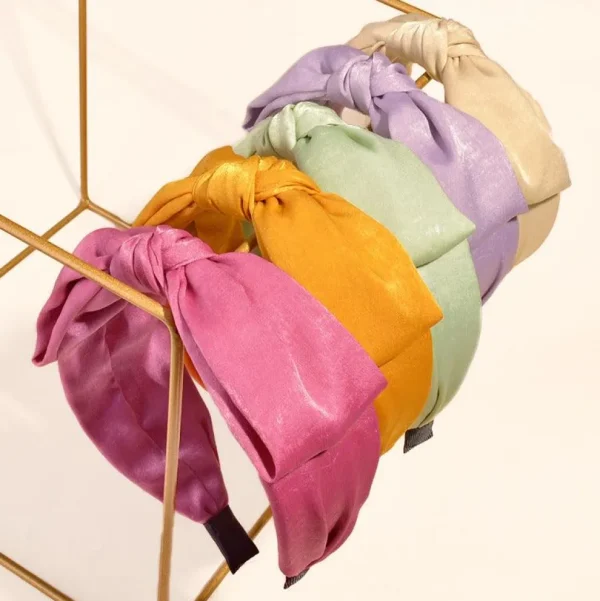 SUGAR SUGAR®, Nellie Hairband -liila rusetti comfy-hiuspanta