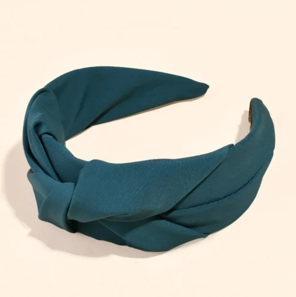 SUGAR SUGAR®, New York Hairband -petroolinsininen hiuspanta (comfy)