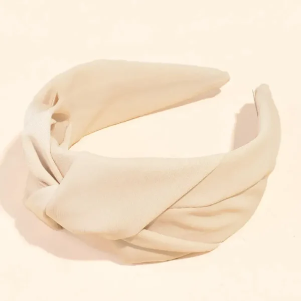 SUGAR SUGAR®, New York Hairband -kermanvalkoinen hiuspanta (comfy)