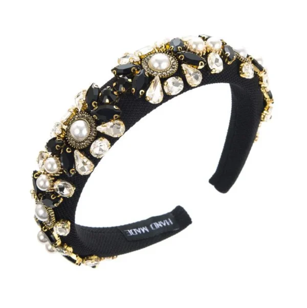 SUGAR SUGAR®, Opera Hairband -musta koristeellinen hiuspanta