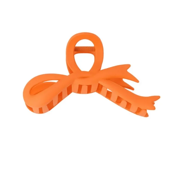 SUGAR SUGAR®, Orange Bow Clip -oranssi rusettihiusklipsi