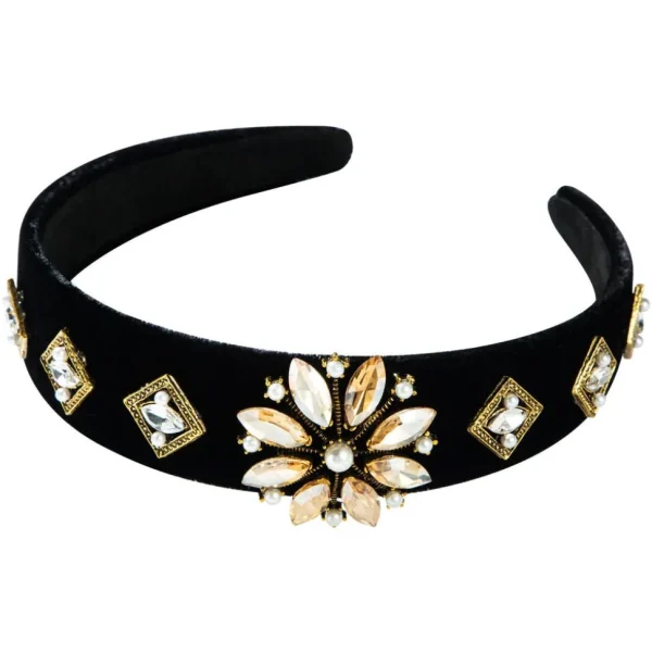 SUGAR SUGAR®, Paris 1921 Hairband -vintagehenkinen hiuspanta (beige)
