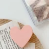 SUGAR SUGAR, Peach Heart Clip -persikanvärinen sydänpinni