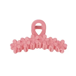 SUGAR SUGAR®, Rose Daisy Clip -tumman vaaleanpunainen kukkahiusklipsi