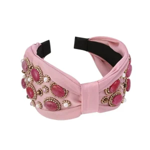 SUGAR SUGAR®, Roses & Kisses Hairband -pinkki hiuspanta koristein