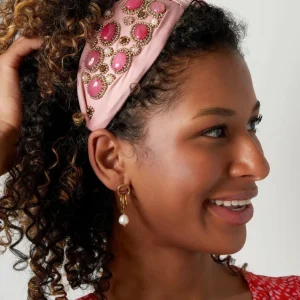 SUGAR SUGAR®, Roses & Kisses Hairband -pinkki hiuspanta koristein