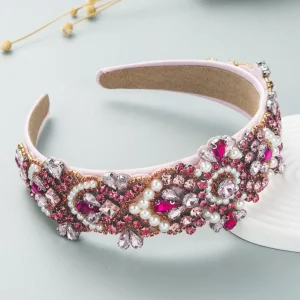 SUGAR SUGAR®, Rubie Hairband -kimaltava vaaleanpunainen hiuspanta